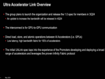 UALink 联盟将于年底成立并发布新的GPU连接标准